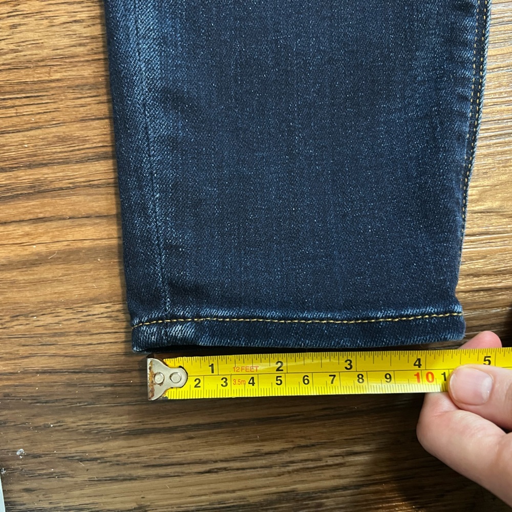 Hudson Jeans Dark Blue Skinny Leg Denim Barbara high waist skinny ankle - Picture 6 of 10